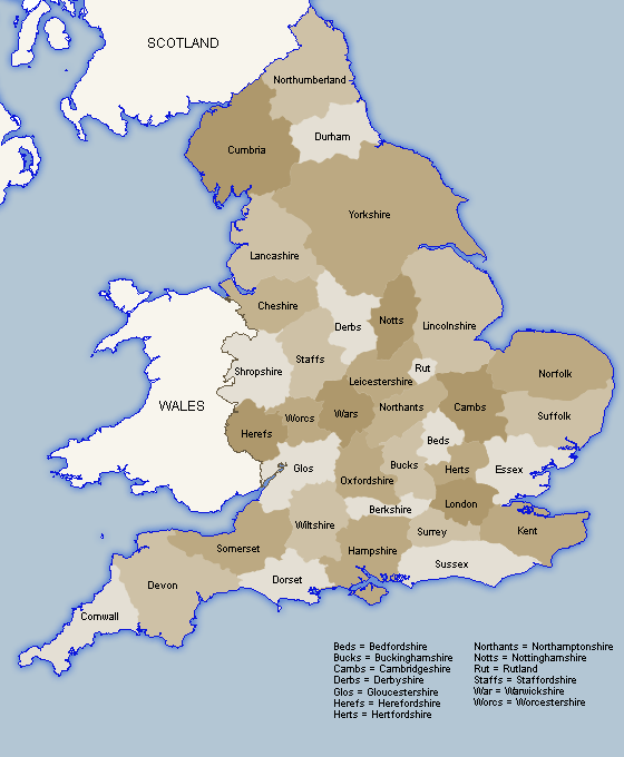 Map The Uk